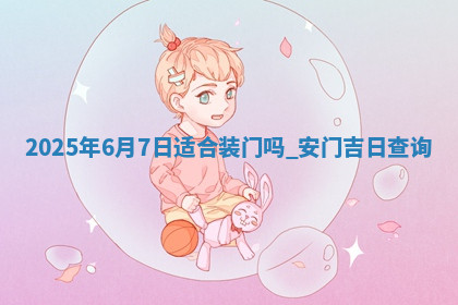 2025年6月7日适合装门吗,安门吉日查询 2025年6月7日适合装门吗,安门吉日查询